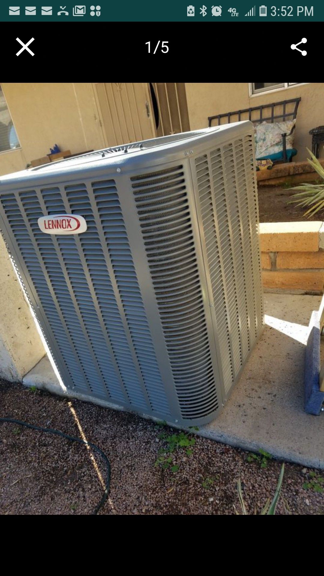 Lennox 5 ton AC unit