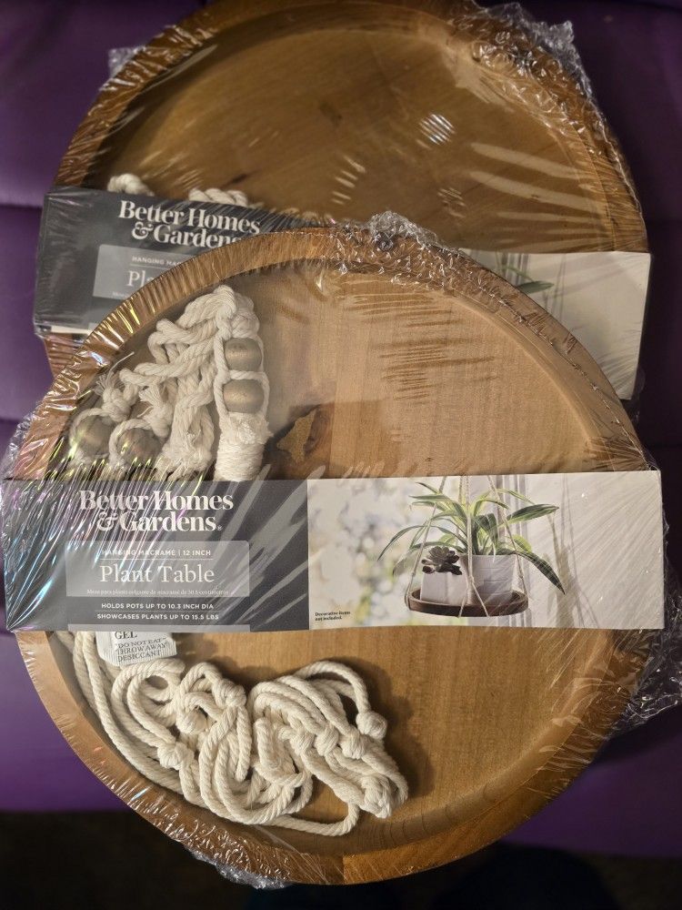 Better Homes And Gardens Hanging Plant Tables (Set Of 2)