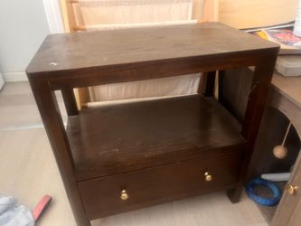 Selling nightstand and kids bookshelf