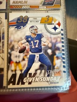5 Josh Allen Cards