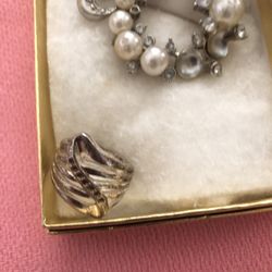 Vintage Brooch & Ring