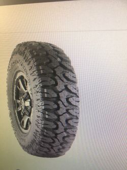 4 new tires 35/12.50r20 milestar M/T