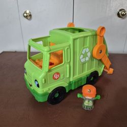 Fisher Price Little People Recycle Truck 