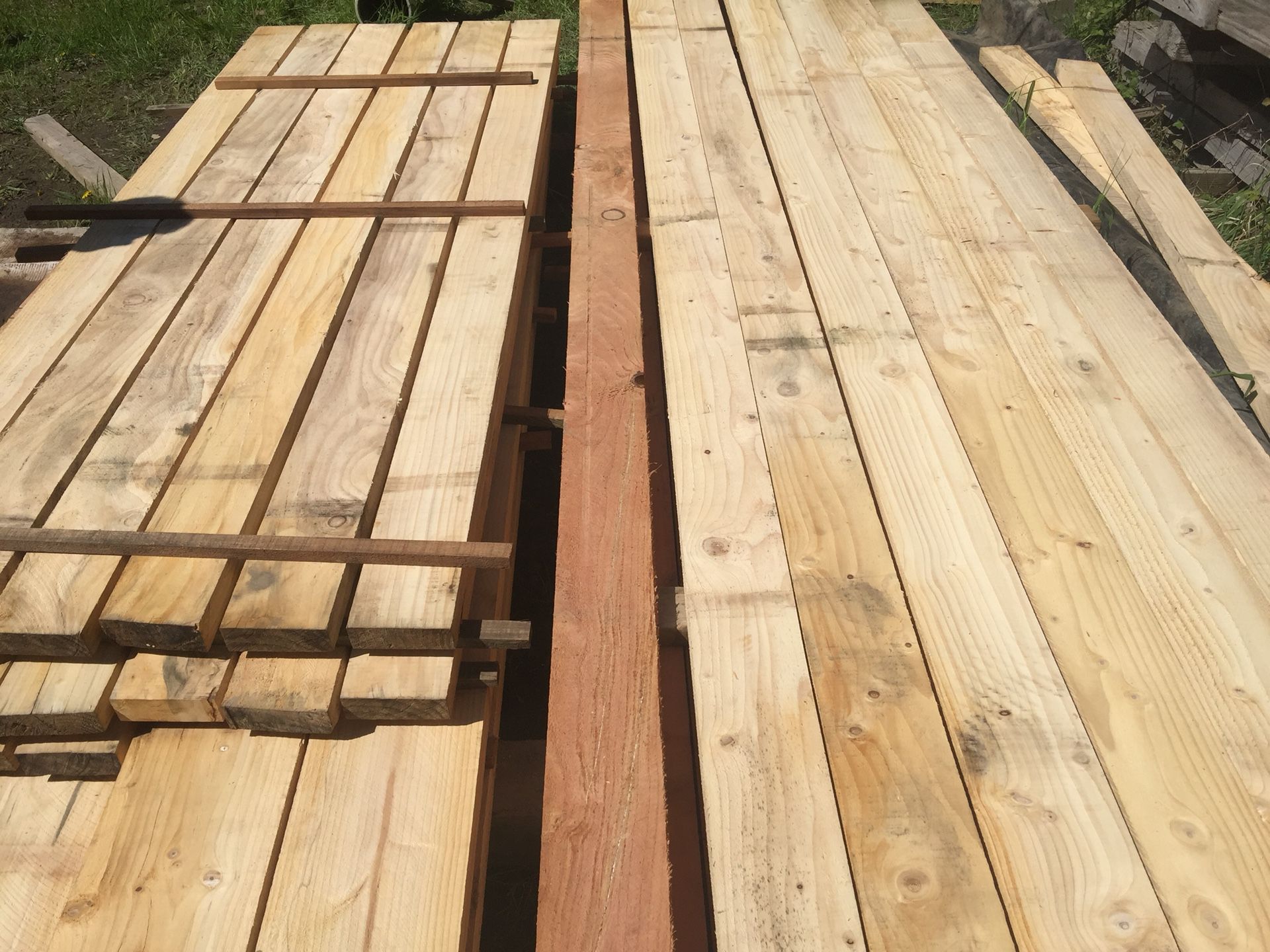 Rough cut fir lumber 100% dry! Would like to sell all Together if possible