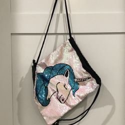 Unicorn Sequin Flip Bag