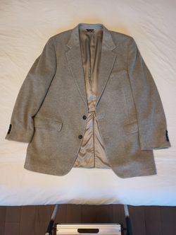 Nordstrom Men's 100% Cashmere Blazer 46 Reg
