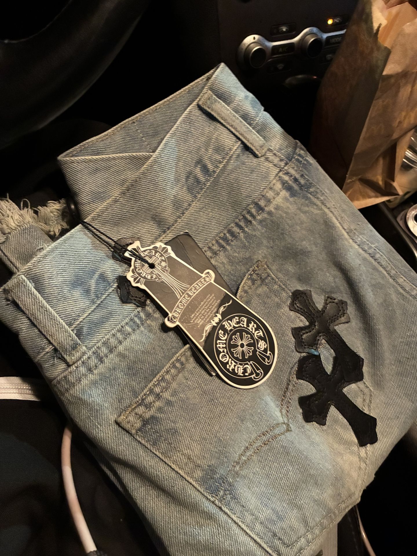 Chrome Hearts Jean Shorts