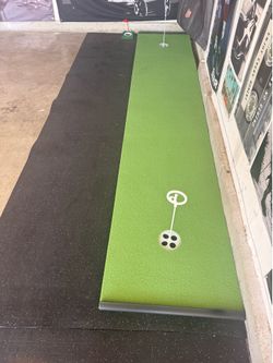 Birdieball golf indoor putting mat 2x10