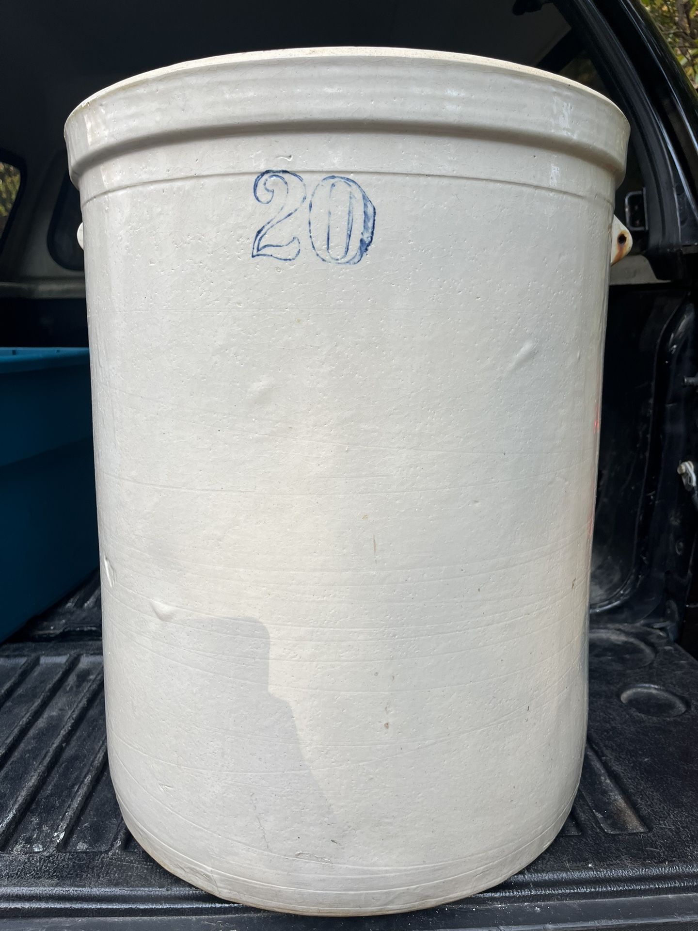 Vintage 20 Gallon Crock