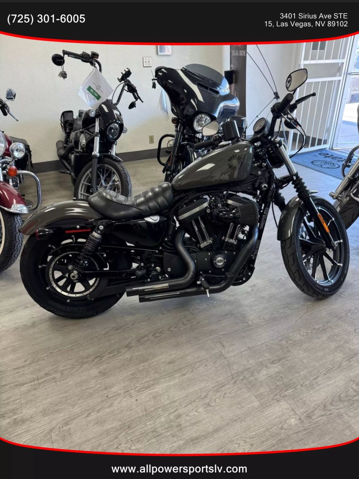 2019 Harley Davidson Sportster Iron 883