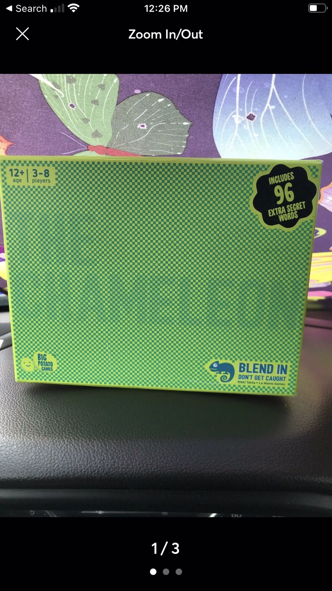 The Chameleon Card Game