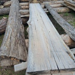 Red Oak And Pecan Slabs 