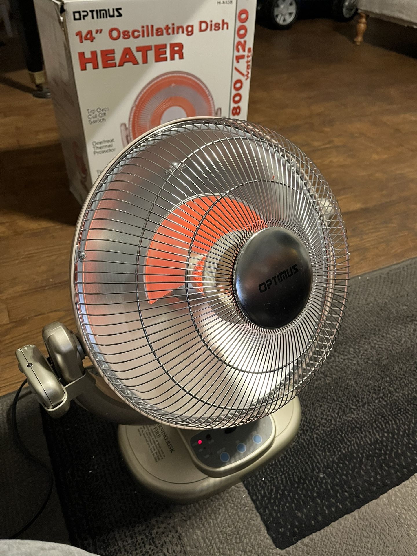 Oscillating Portable Heater
