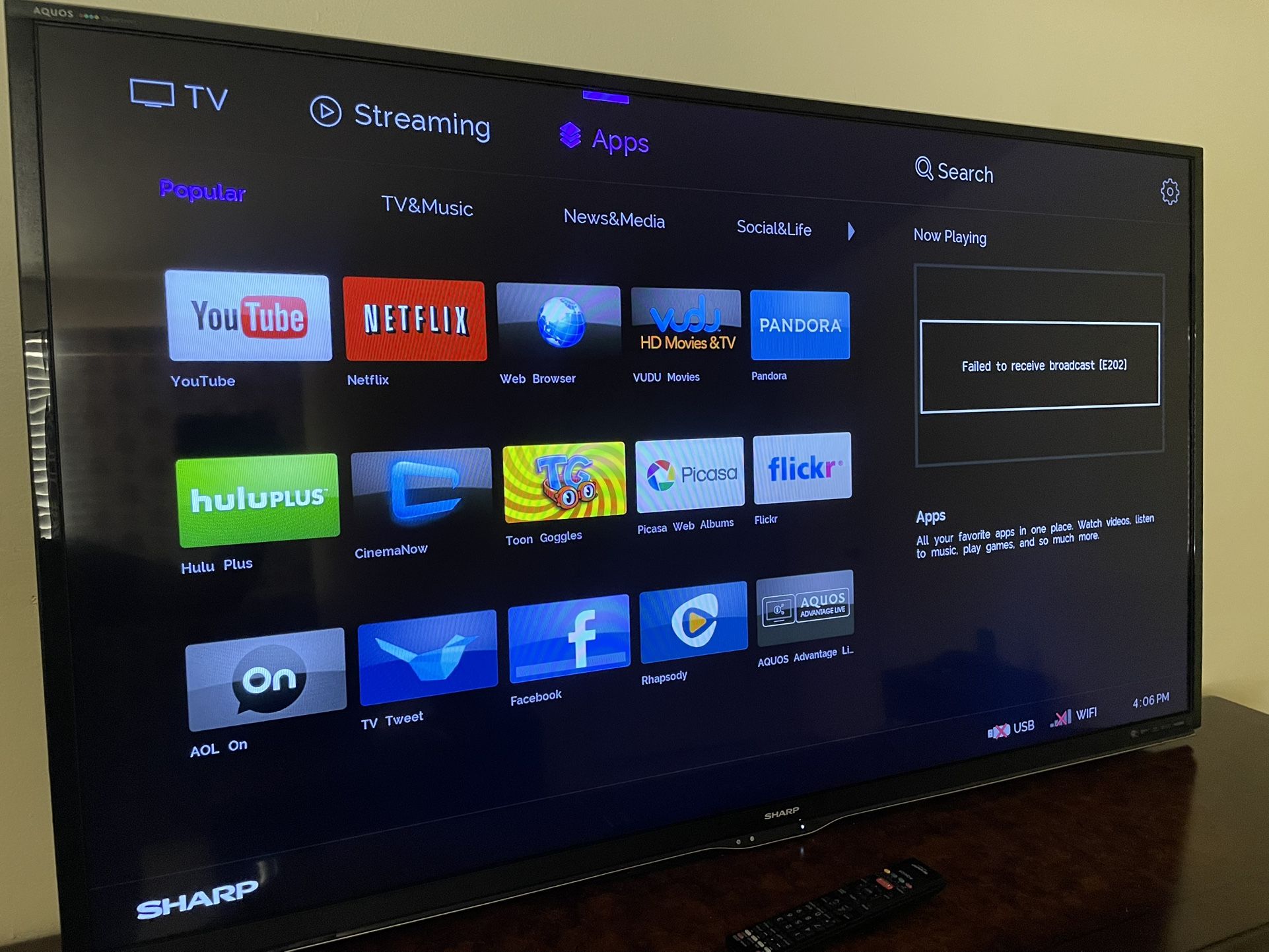 Sharp AQUOS Smart TV