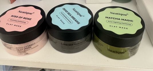 Neatique clay mask set
