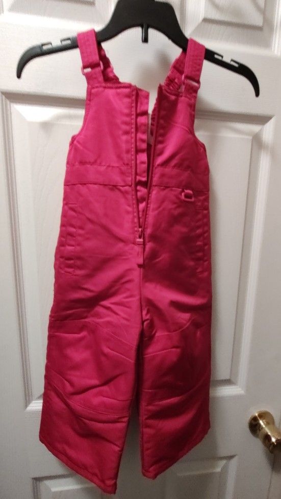 Girls 18M Snow Overalls