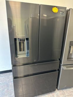 Samsung Black Stainless Steel Refrigerator