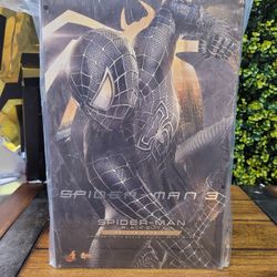 HOT TOYS 1/6 Scale Spider-Man 3 Black Suit Spider-Man Figure