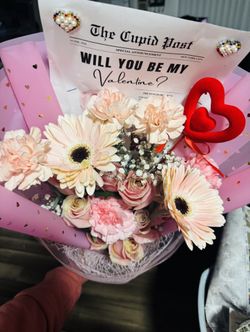 Small Pink Bouquet 🎀🌷