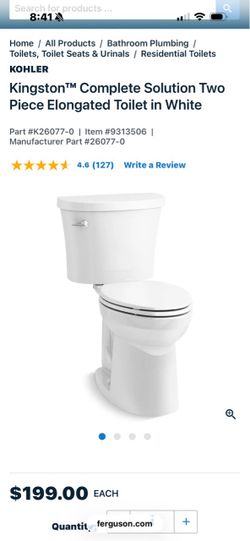 Bathroom fixtures