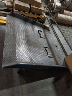 Dock plate