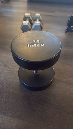 35lb dumbbell - InTek