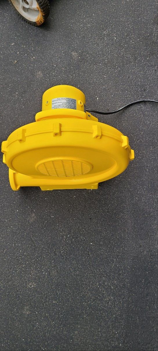 Electric blower for inflatable or yard work