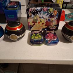 Pokemon Ball & Tins