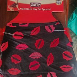Valentines Day Kisses Pet Apparel ($8 Each)