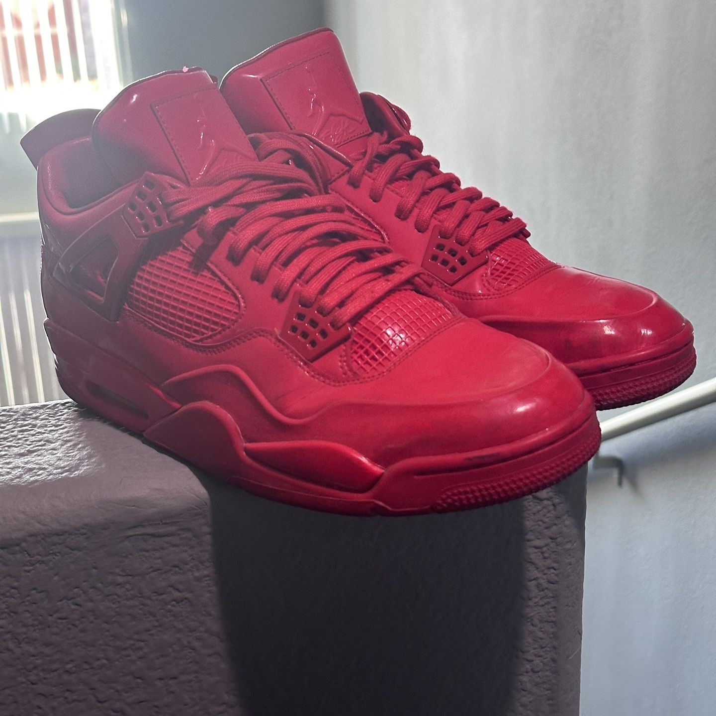 Size 12 Jordan 4 Retro 11Lab4 Red Used 
