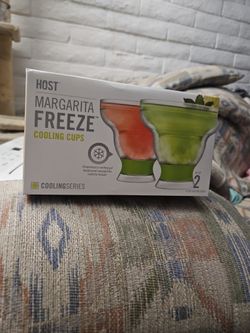 Host Margarita FREEZE cooling Cups 12 Ounces