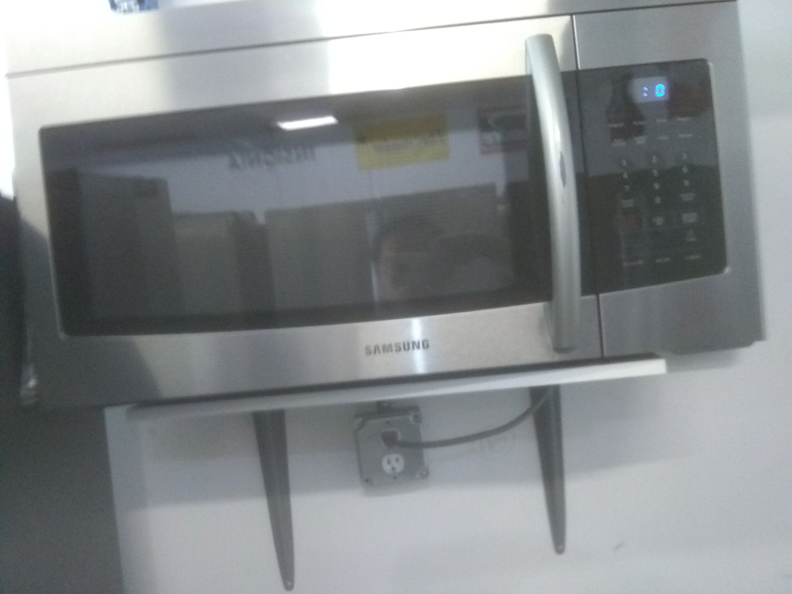 Samsung stainless steel microwave Kitchen appliance