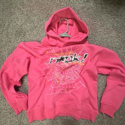 pink Sp5der hoodie 