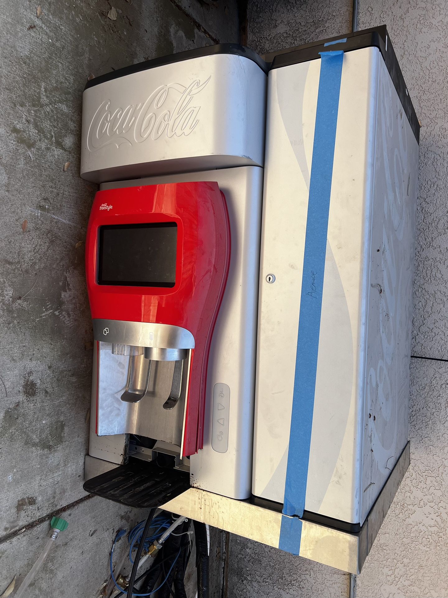 Coke Fountain Drink Freestyle Machine