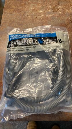 Everbilt 6 Ft. Dishwasher Drain Hose 