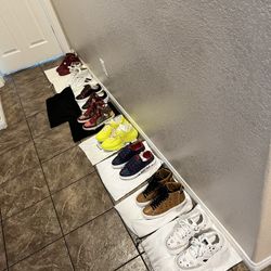 8 Pairs Of 100% authentic Gently Worn Designer Shoes