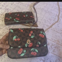 Set De Cartera Y Bolsa Cross Body 