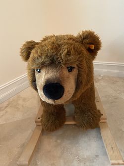 Steiff Rocking Bear - Baby rocker Toy - Rocking Horse