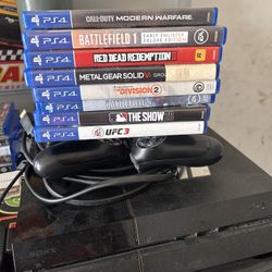 PS4 With Games 