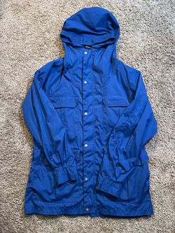 VTG The North Face Made In USA Brown Label Winter Jacket Mens Size Large Blue