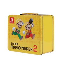 NINTENDO Super Mario Maker 2 Metal Lunchbox Storage Container