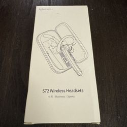 Atheewon S72 Wireless Headsets, described as suitable for Hi-Fi, Business, and Sports use