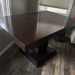 Beautiful Wooden Dining Room Table With Matching Chairs 