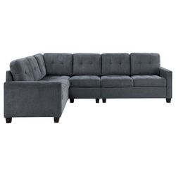 New 5 Seater Reversible Sectional Sofa Expandable To 8 Plus