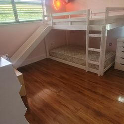 $200 Twin Bunkbed with Slide *** Local Pickup Only ***