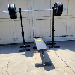 Olympic Weight Setup with 200 lb, New in Box 