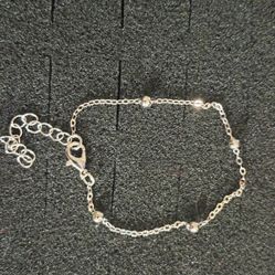 Set of four stainless steel bracelets