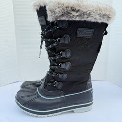 LL BEAN Rangeley Pac Insulated Tek 2.5 Waterproof Tall Boots Women's Sz 7