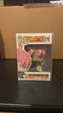 Funko Pop Dragon Ball Super Saiyan Rosé Goku Black #1279