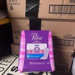 Poise Pads (Moderate)